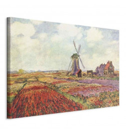 Seinapilt - Claude Monet – Tulip Fields with Windmill