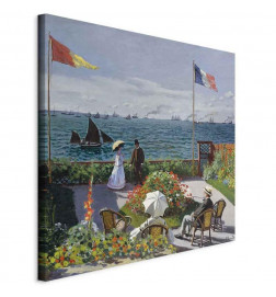 Cuadro - Claude Monet – Terrace at Sainte-Adresse