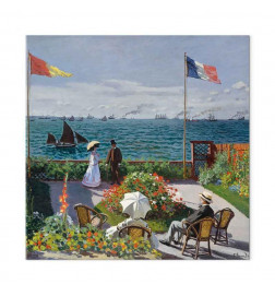 Taulu - Claude Monet – Terrace at Sainte-Adresse