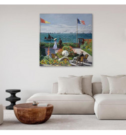 Seinapilt - Claude Monet – Terrace at Sainte-Adresse