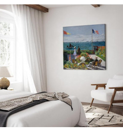 Quadro - Claude Monet – Terrace at Sainte-Adresse