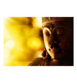 Fotomurale con il viso illuminato di Buddha - Arredalacasa