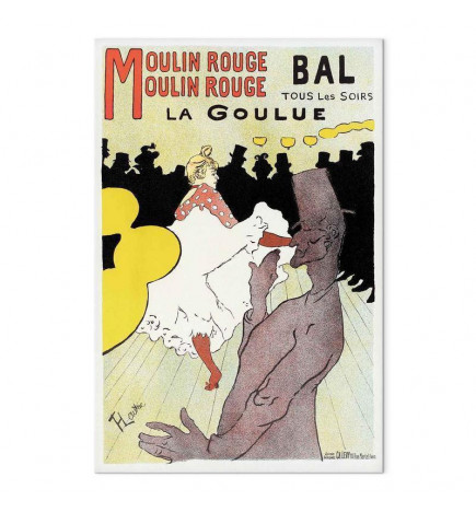 Wandbild XXL - Henri de Toulouse-Lautrec – La Goulue