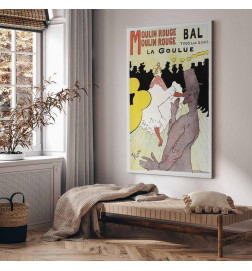 Cuadro XXL - Henri de Toulouse-Lautrec – La Goulue