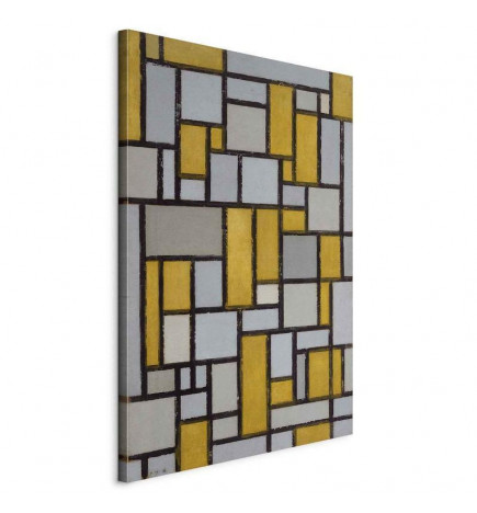 Tableau XXL - Piet Mondrian – Composition with Grid 29