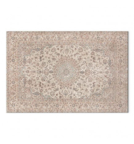 Cuadro - Sand carpet - worn Persian carpet with rich decorative motifs
