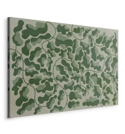 Canvas Print - Green labyrinth