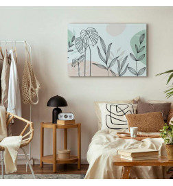 Quadro - Pastel line art