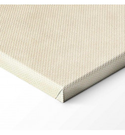 Tableau - Lines and shapes – bead labyrinth on a pale washed background