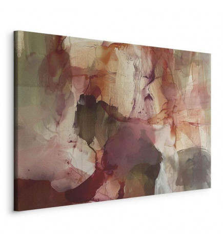 Quadro - Spring composition – transparencies and forms in watercolor style