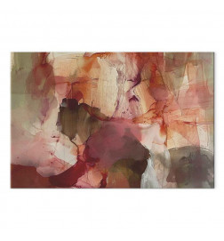 Seinapilt - Spring composition – transparencies and forms in watercolor style