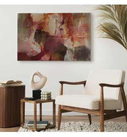 Quadro - Spring composition – transparencies and forms in watercolor style