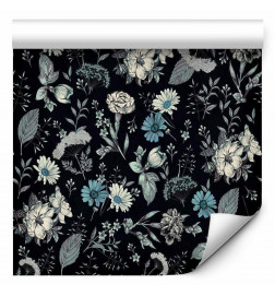 Tapetti - Fragrant flowers and herbs - blue