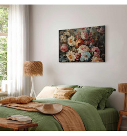 Canvas Print - The scent of garden flowers