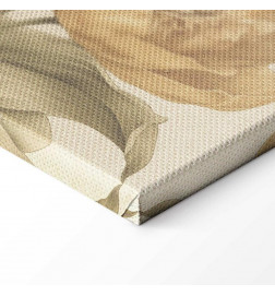 Tablou - Bouquet of flowers on a cream background