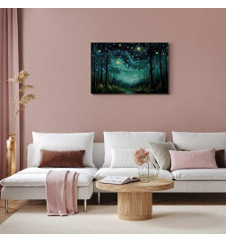 Glezna - Starry night - a contemporary version of Van Goghs night sky