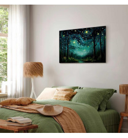 Quadro - Starry night - a contemporary version of Van Goghs night sky