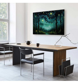 Tableau - Starry night - a contemporary version of Van Goghs night sky