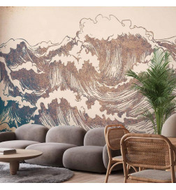 Mural de parede - Giant waves
