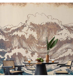 Foto tapete - Giant waves