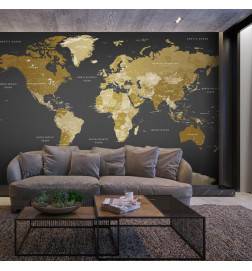 40,00 € Selbstklebende Fototapete - World Map: Modern Geography