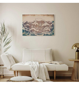 Canvas Print - Giant waves