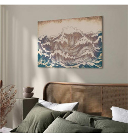 Canvas Print - Giant waves
