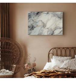 Leinwandbild - Elegant marble – stone structures in neutral colours