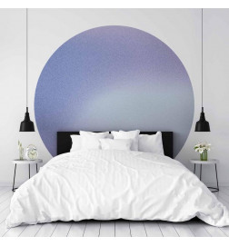 Pyöreä seinämaalaus - Heather mist – delicate gradient consisting of many shades of purple