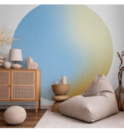 Apvalus fototapetas - Energetic gradient – gradient composition in vivid colours