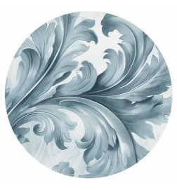 Carta da parati rotondi - Stone ornament in baroque style