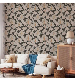 Papel pintado - White and beige hares