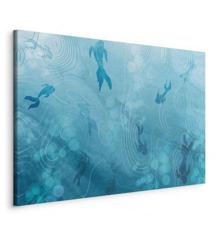 Canvas Print - Japanese pond