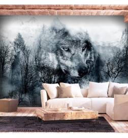 Wallpaper - Mountain Predator (Black and White)