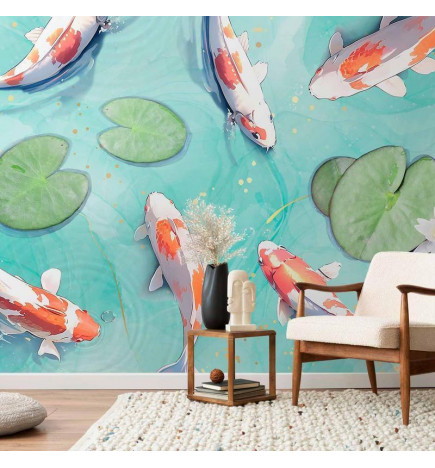 Fototapetti - Pond in Japan