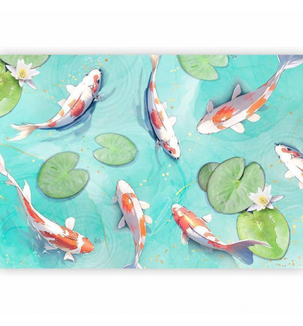 Carta da parati - Pond in Japan