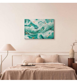 Seinapilt - Fish and waves