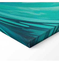 Canvas Print - Fish and waves