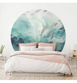 Papier Peint rond - Fish in the ocean