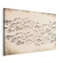 Leinwandbild - Subtle fish