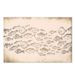 Schilderij - Subtle fish