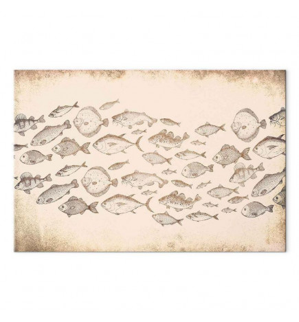 Leinwandbild - Subtle fish