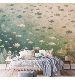 Mural de parede - The marine world