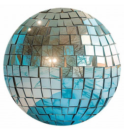 Fototapet rotund - Sky blue disco ball
