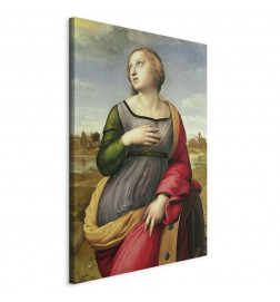 Groot XXL schilderij - Raphael – Saint Catherine of Alexandria