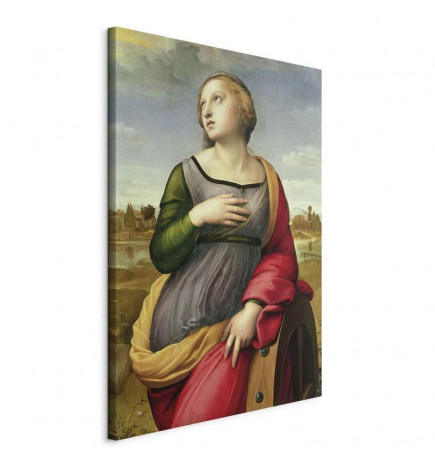 XXL izmēra attēls - Raphael – Saint Catherine of Alexandria