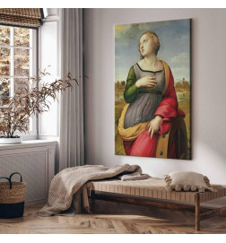 Wandbild XXL - Raphael – Saint Catherine of Alexandria
