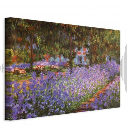 Leinwandbild - Claude Monet – The Artist’s Garden at Giverny