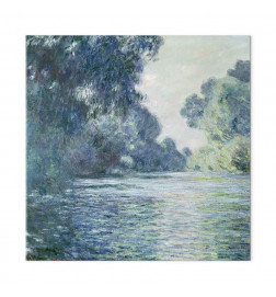 Leinwandbild - Claude Monet – A Stretch of the Seine near Giverny