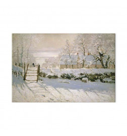 XXL izmēra attēls - Claude Monet – The Magpie